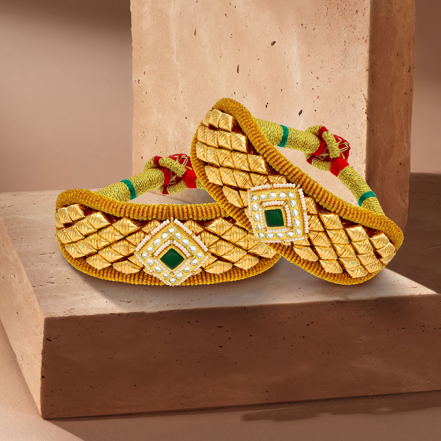 Gold Flexible Armlet