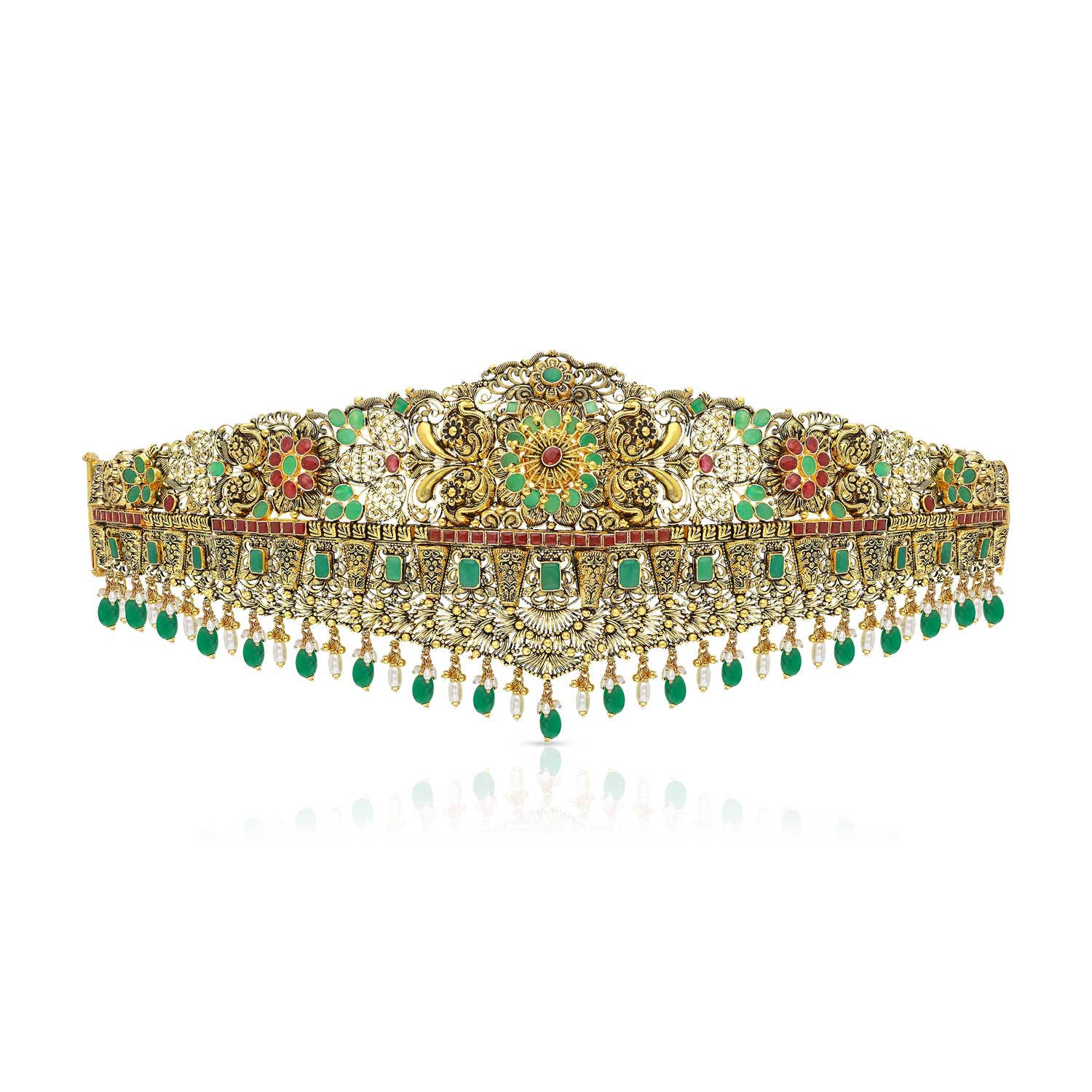 Gold Vodanam(Stiff Type) Belt