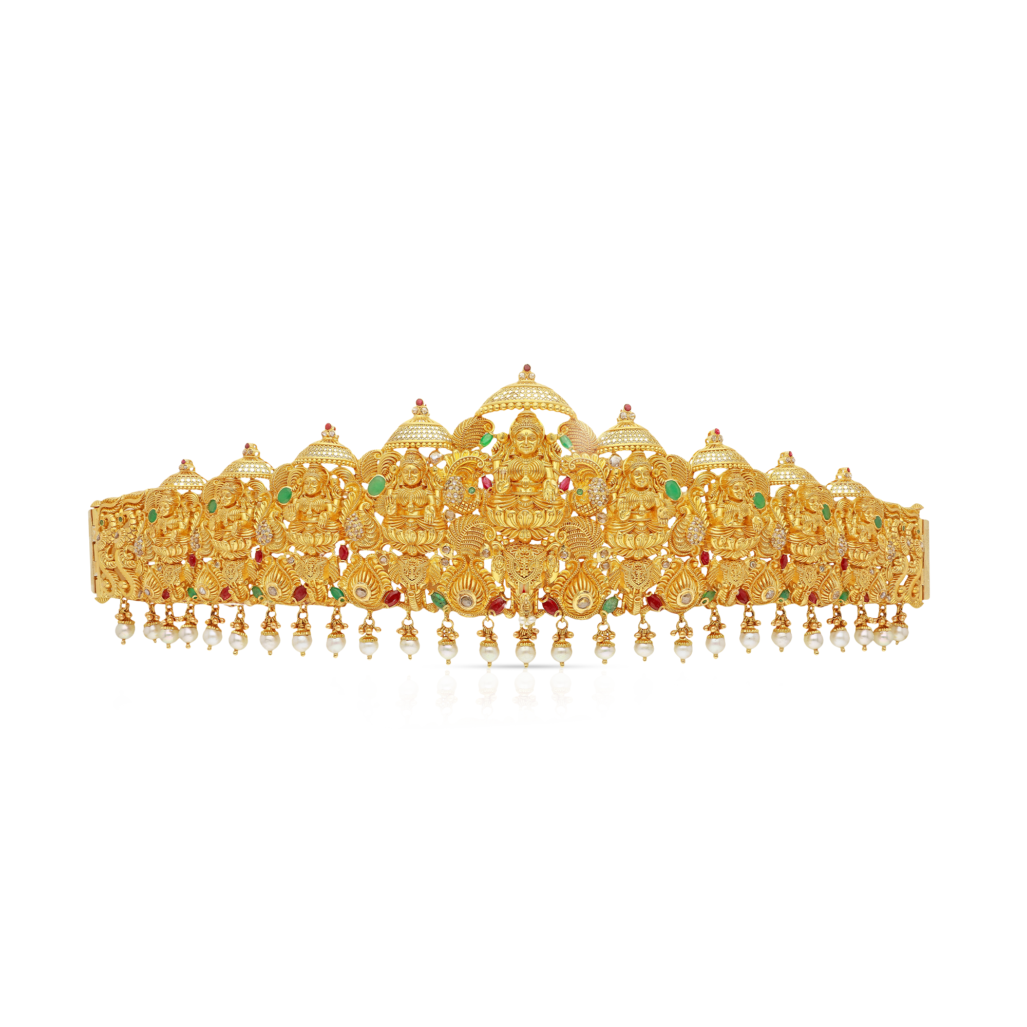 Gold Vodanam(Stiff Type) Belt