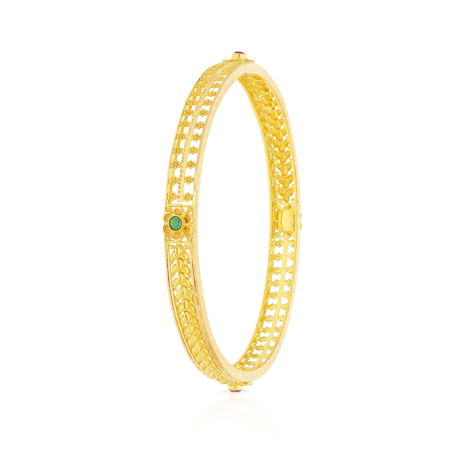 Gold Flat Bangle