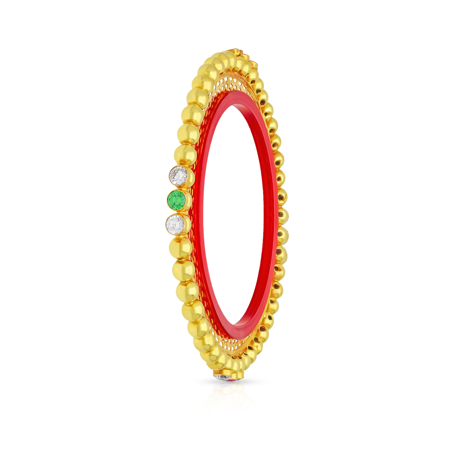 Gold Pacheli Bangle