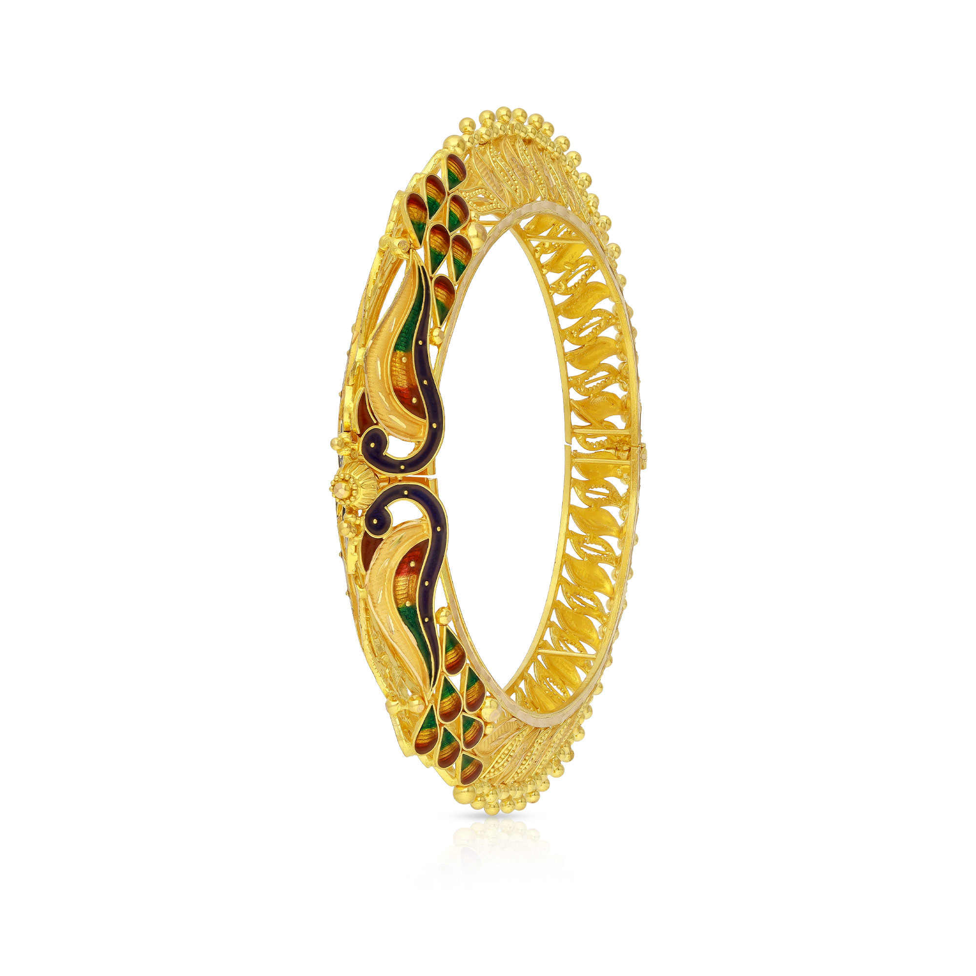 Gold Pacheli Bangle