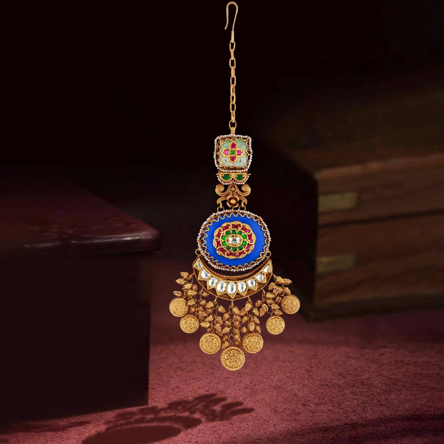 Gold Tikka Maang Tikka