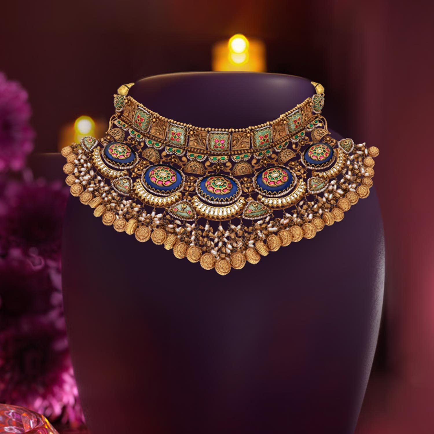 Gold Choker Necklace