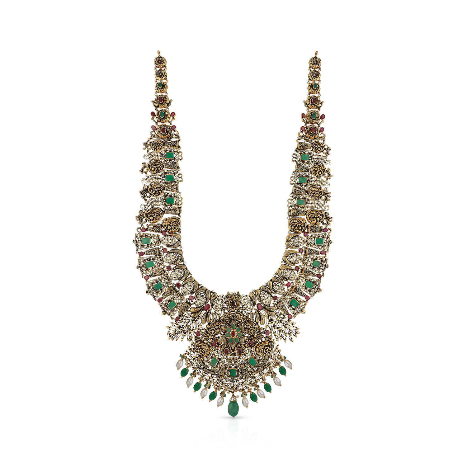 Gold Long U Necklace