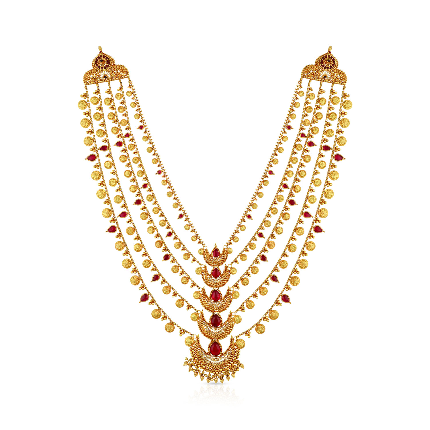 Gold Long Layer Necklace