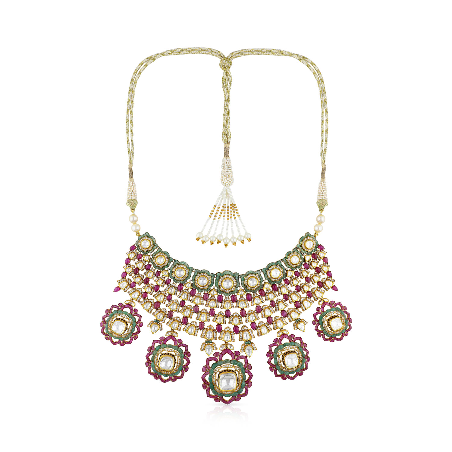 Gold Short U Necklace